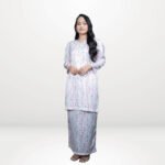 Amelia Modern Kurung - Blush Pink