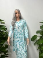 Adelia Modern Kurung - Mint Blue