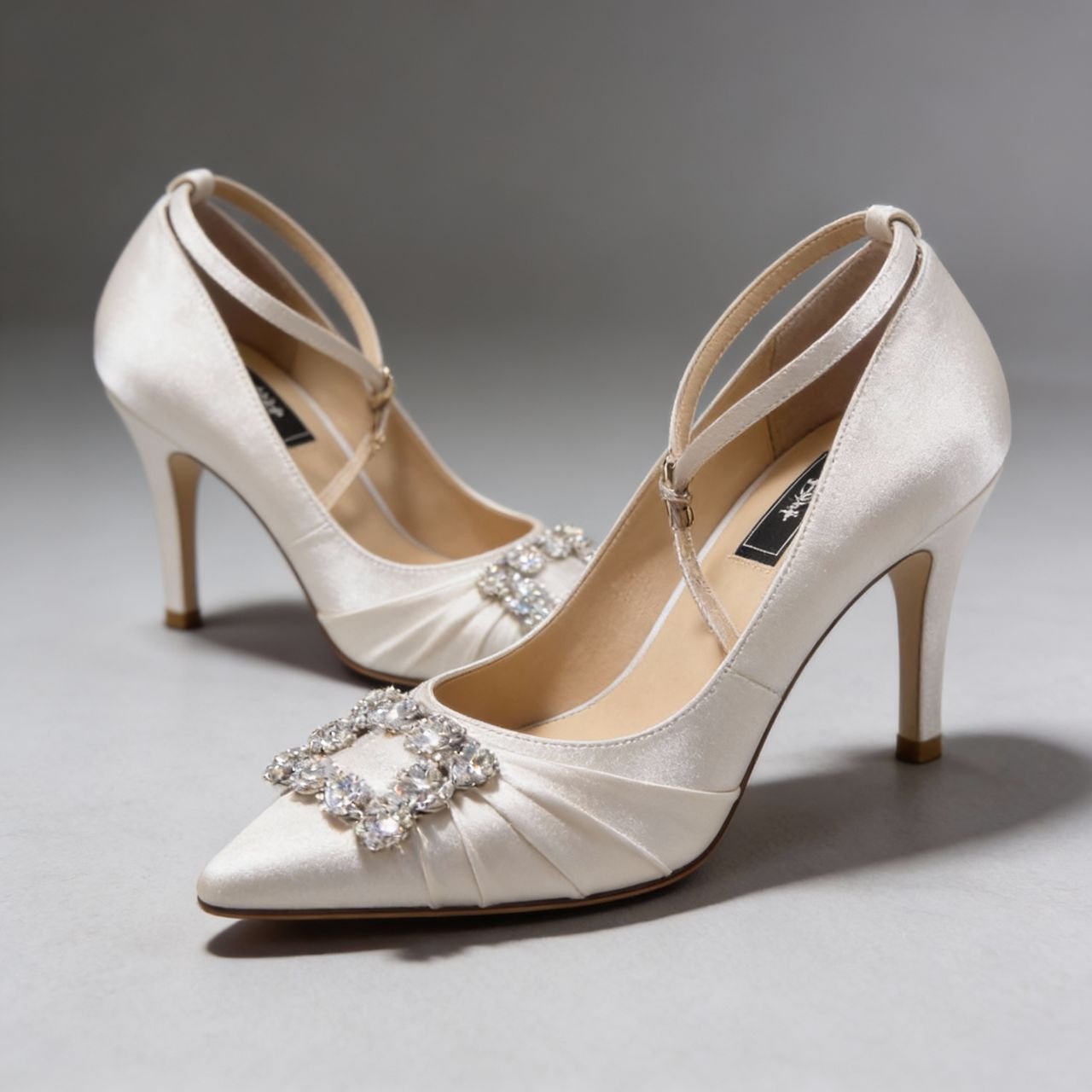 Ezra Heels in White