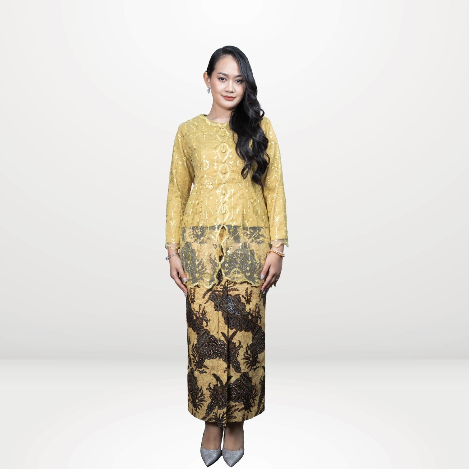 Kartika Modern Kebaya - Mustard Yellow
