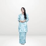Adelia Modern Kurung - Mint Blue