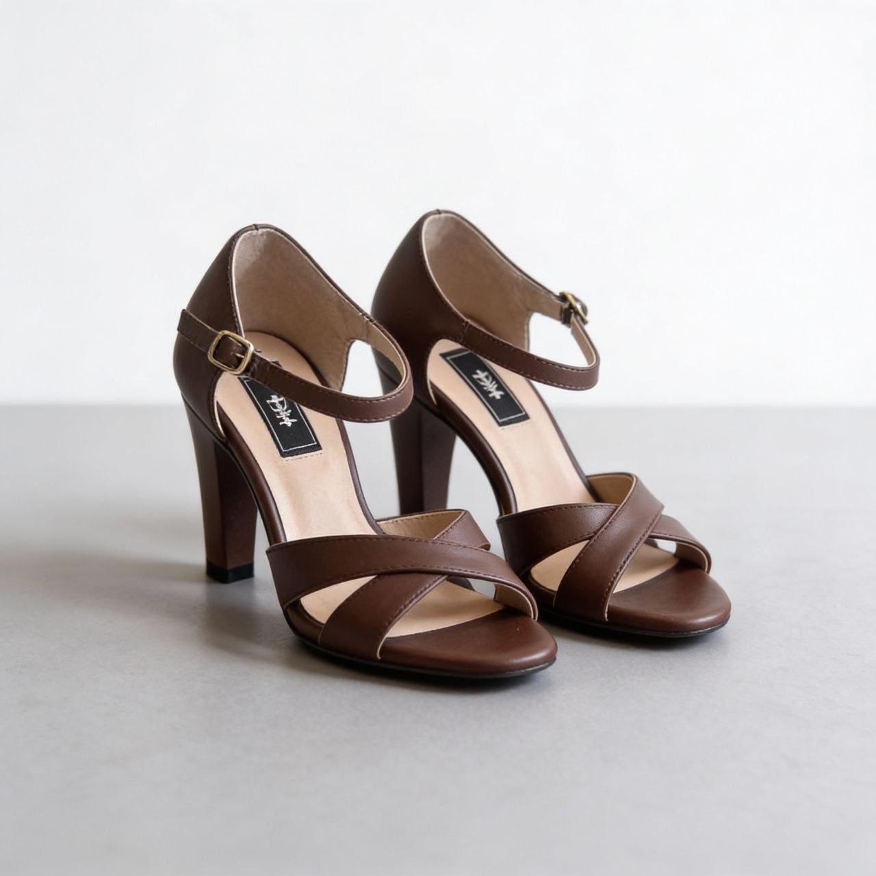 Hana Heels in Burgundy