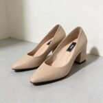 Safa Heels in Nude