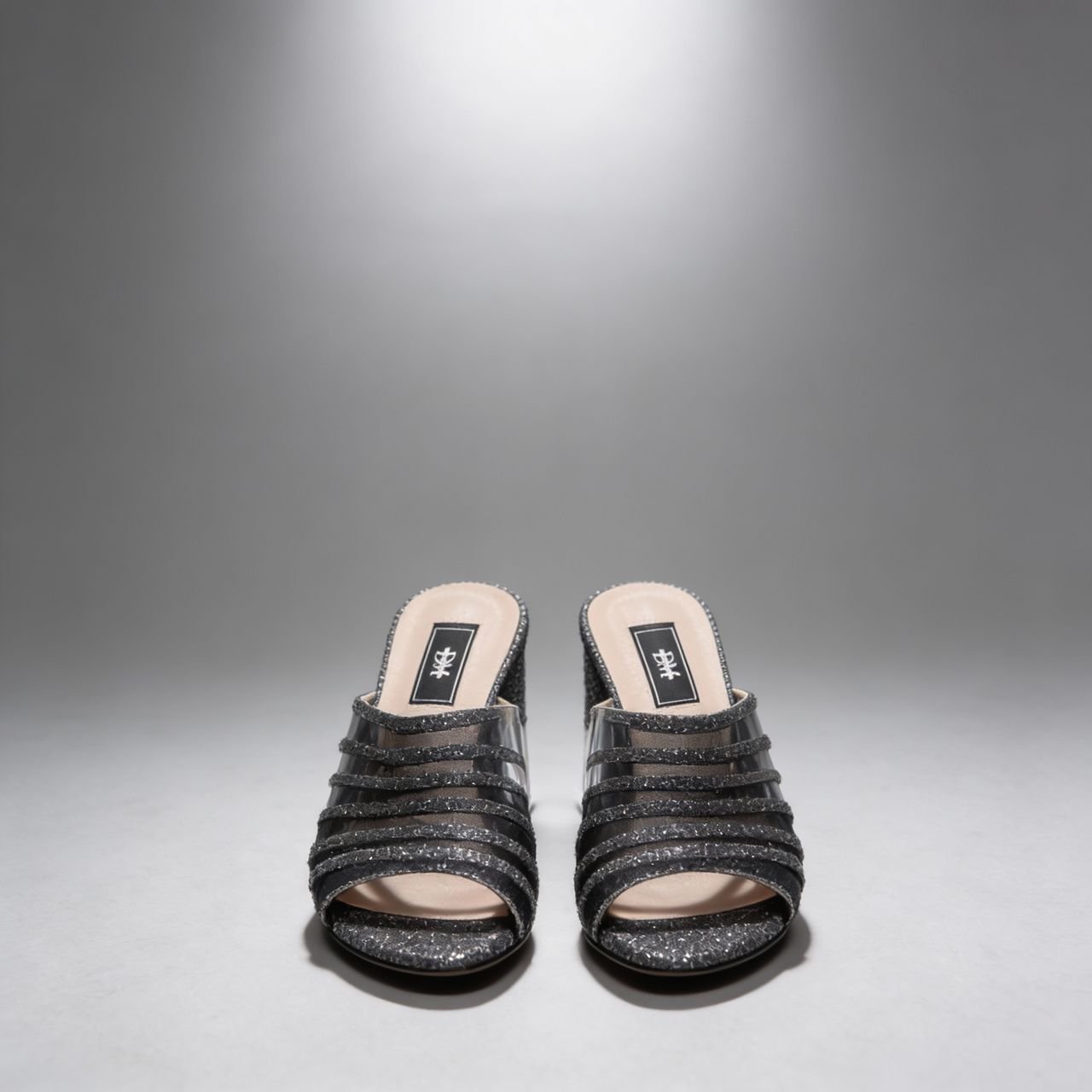 Hafsa Heels in Black