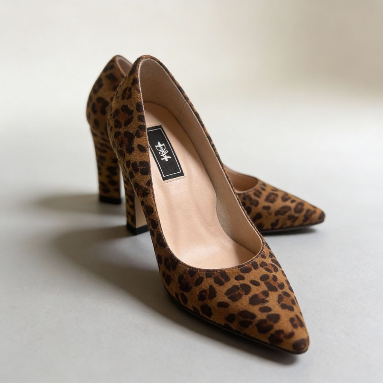 Lubna Heels in Brown