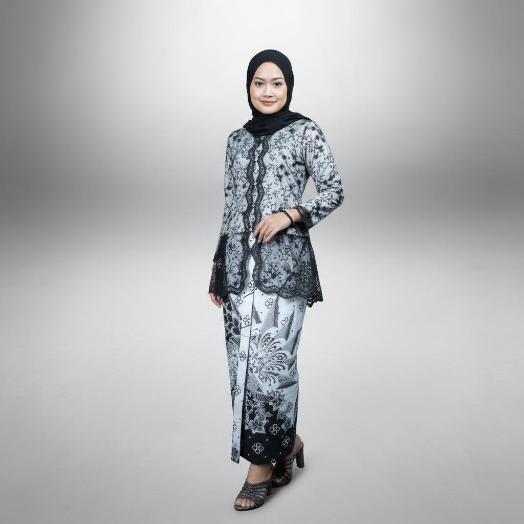 Hafsa Heels in Black