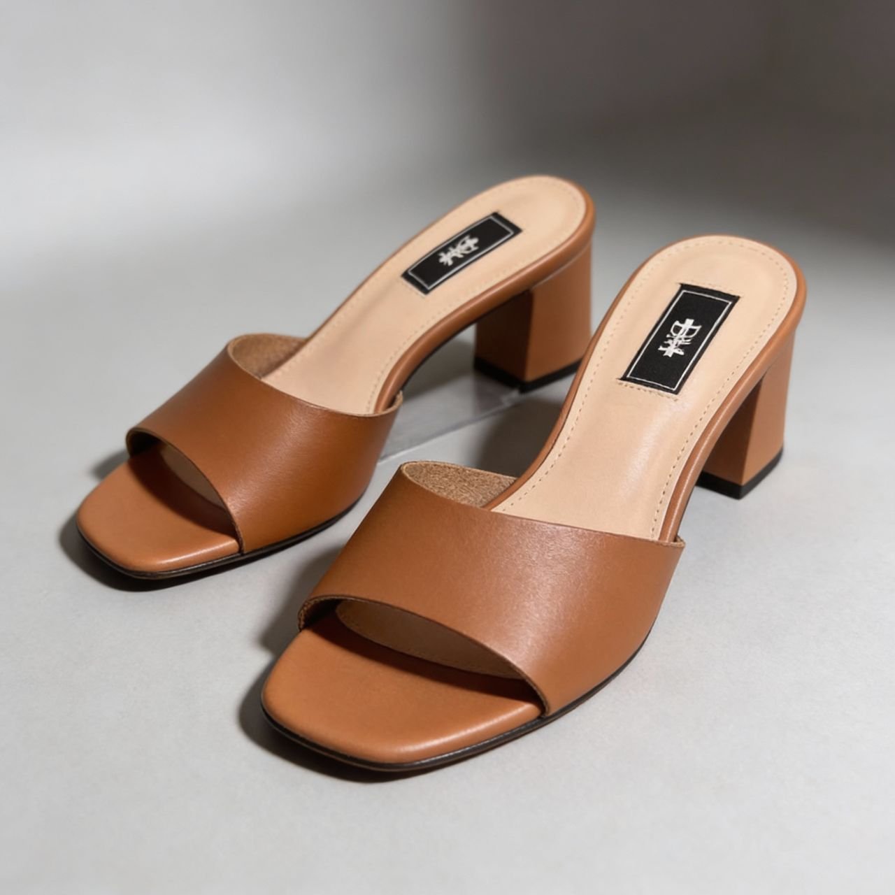 Najma Heels in Brown