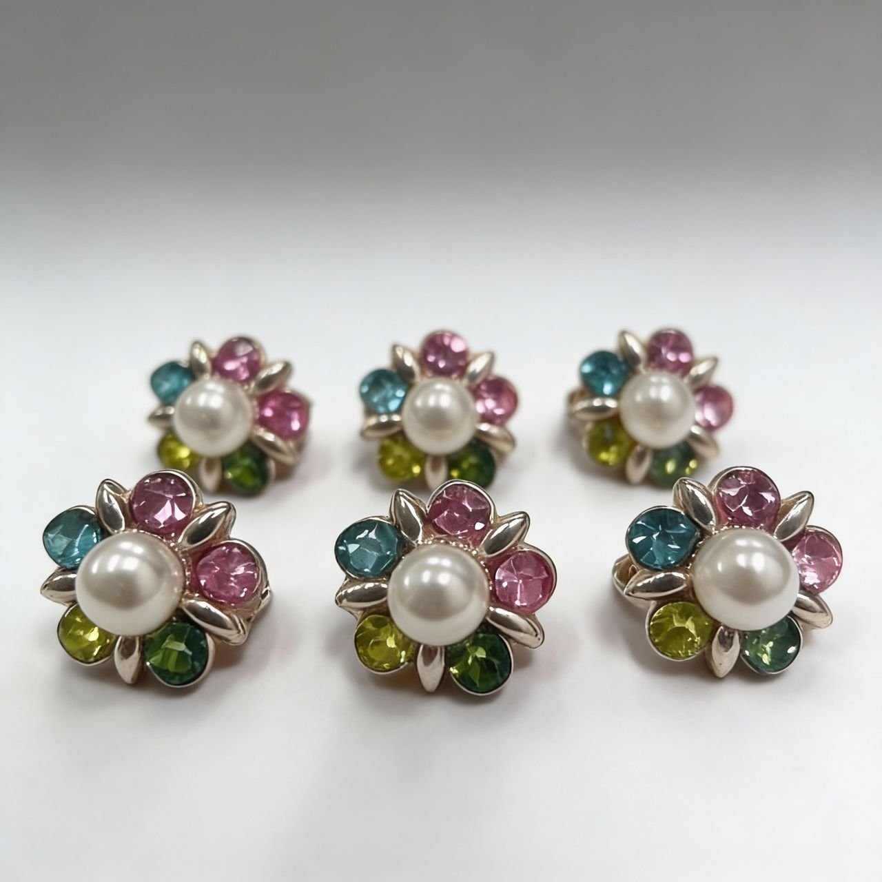 Six-Piece Chin Brooch