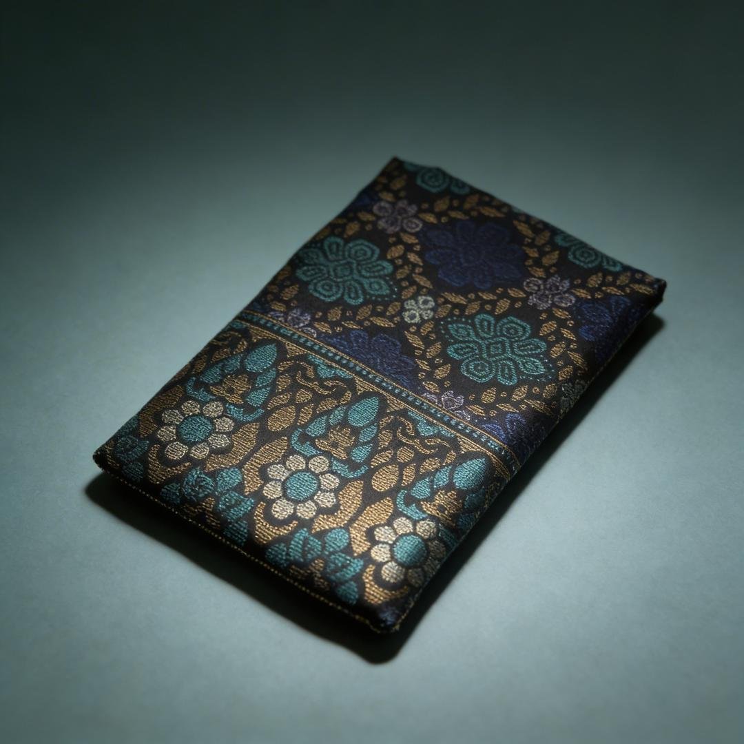 Admad Sampin in Blue Green