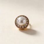 White Pearl Baju Melayu Button