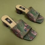 Adila Heels in Sea Green