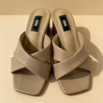 Nida Heels in Nude Beige