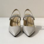 Sidra Heels in Unicorn Silver