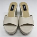 Dayfah Heels in Floral White