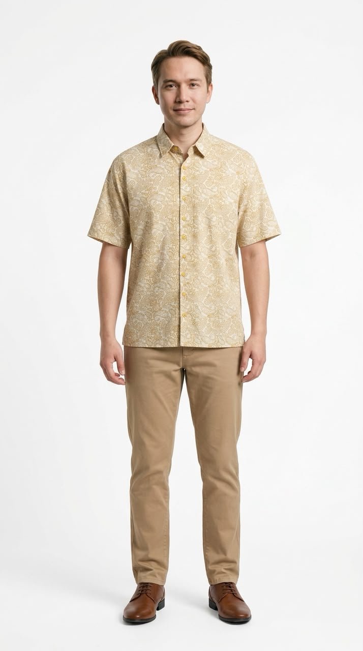 Farhan Modern Batik Shirt in Tuscany (Limited Edition)